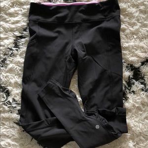 Size 8 lululemon pockets leggings